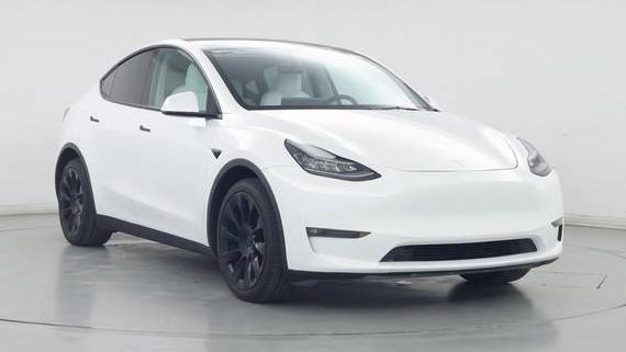 TESLA MODEL Y 2021 5YJYGDEE1MF144433 image
